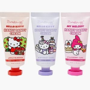 The Crème Shop x Hello Kitty and Friends Handy Dandy Cream Set NWT